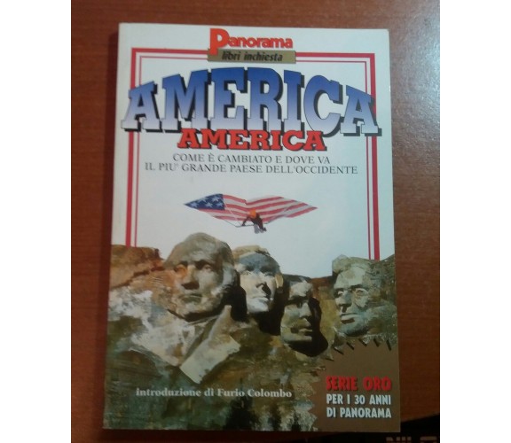 America America - Furio Colombo - Panorama - 1992 - M