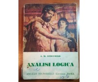 Analisi Logica - A.M. Stocchino - Signorelli - 1955 - M