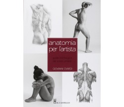 Anatomia per l'artista - Giovanni Civardi - Il Castello, 2018