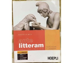 Ante Litteram - Giuseppe De Melis - Hoepli - 2019 - M