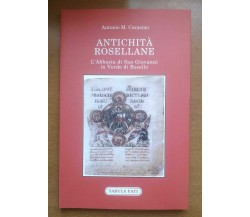 Antichità rosellane. L’Abbazia di San Giovanni in Verde di Rosello di Antonio M.