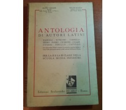 Antologia Di autori latini - A.Grassi/T.Nardi - Decarlo - 1950 - M