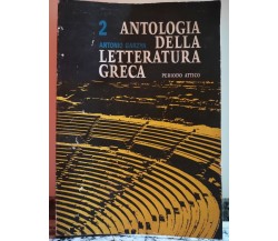 Antologia della letteratura Greca Vol2 di Antonio Garzya,  1974,  Società Ed-F