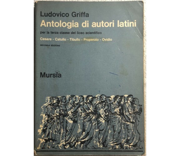 Antologia di autori latini per la terza classe del liceo scientifico di Ludovico