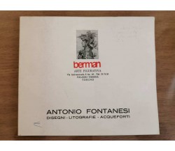 Antonio Fontanesi. Disegni, litografie, acqueforti - G.L. Marini - 1968 - AR