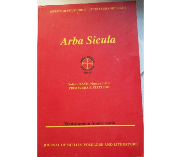 Arba Sicula - Aa.vv. - 2006 - Diritturi-editor - lo