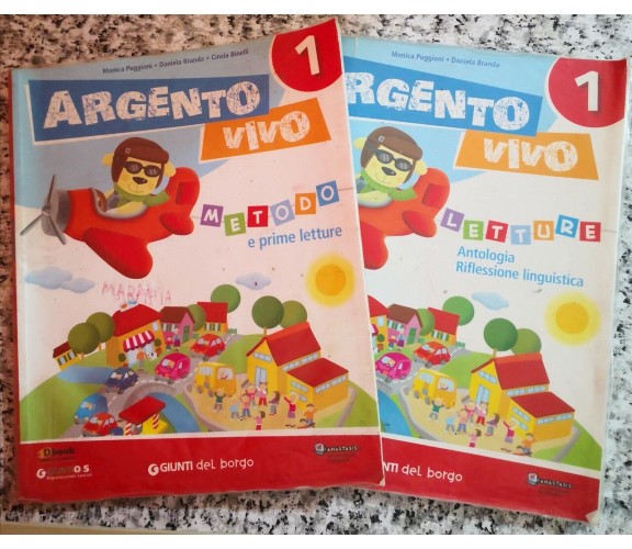  Argento Vivo 2 vol. Metodo e prime letture ,letture antologia riflessione -F