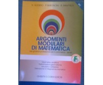 Argomenti modulari di matematica F - Ist. Prof. e del comm. - Ghisetti, 2000 - L