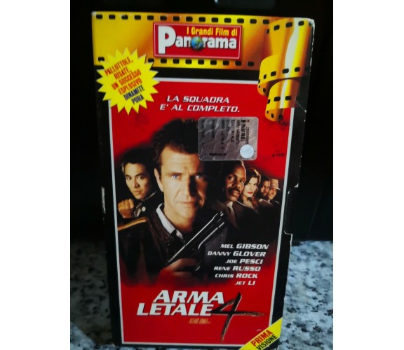 Arma letale 4 - vhs - 2000 - Panorama -F