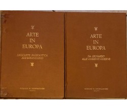 Arte in Europa 2 volumi di Aa.vv., 1965, Edizioni Confalonieri