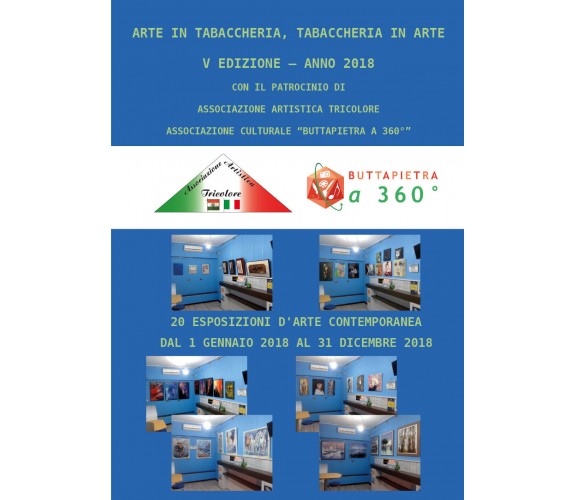 Arte in tabaccheria, Tabaccheria in arte V Edizione anno 2018 - ER