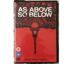 As Above, So Below DVD di John Erick Dowdle, 2014, Universal Pictures