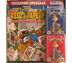 Asso di paperi+Carte napoletane 2 mazzi di Walt Disney,  2021,  Panini