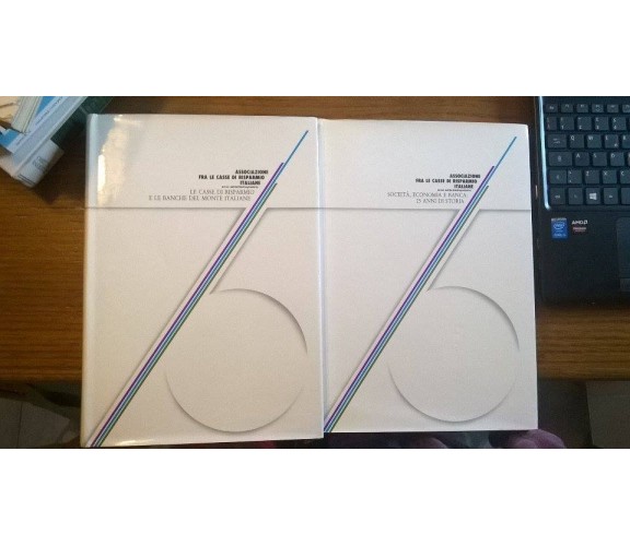 Associazione fra le casse di risparmio italiane - Anno 75° - 2 Voll. + cofanetto