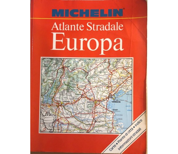 Atlante stradale Europa Michelin di Aa.vv., 1991, Michelin