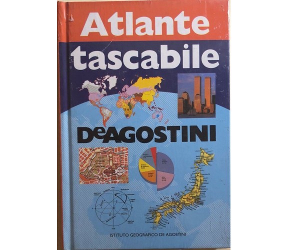 Atlante tascabile DeAgostini di Aa.vv., 1992, Istituto Geografico Deagostini