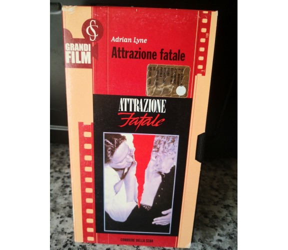 Attrazione fatale vhs 1987 - corriere della sera -F