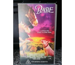 Babe  A little Pig Goes a long way - vhs - 1995 - Universal -F