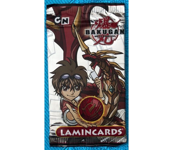 Bakugan Lamincards bustina di Cartoon Network,  2009,  Edibas