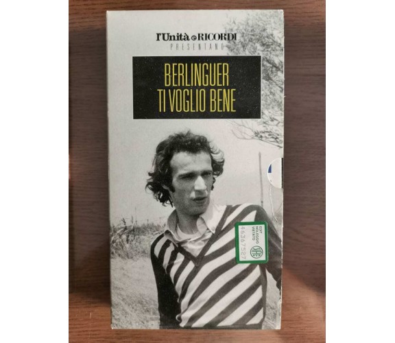 Berlinguer ti voglio bene - G. Minervini - L'Unità - 1977 - VHS - AR