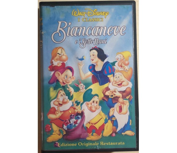 Biancaneve e i Sette nani VHS di Aa.vv.,  1937,  Walt Disney