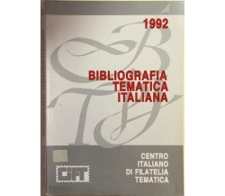 Bibliografia tematica italiana 1992 di Gianni Bertolini, 1992, Gift