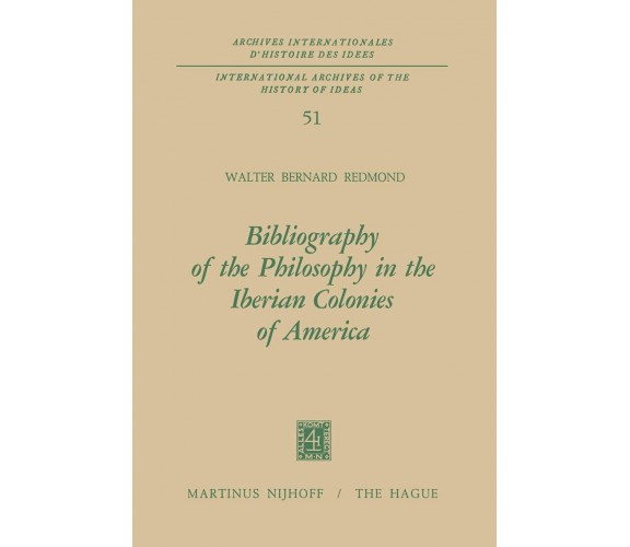 Bibliography of the Philosophy in the Iberian Colonies of America - Springer