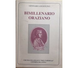 Bimillenario Oraziano di Gennaro Angiolino, 1993, Circolo Filatelico Tres Tabern