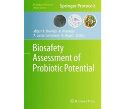 Biosafety Assessment of Probiotic Potential -  Mitesh Kumar Dwivedi - 2022