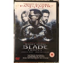  Blade Trinity DVD ENGLISH di David S. Goyer, 2004, New Line Cinema