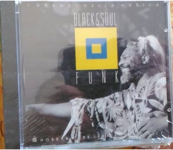 CD BLACK & SOUL FUNK compilation i grandi della musica editoriale