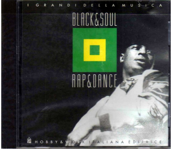 CD - BLACK & SOUL - RAP & DANCE - I GRANDI DELLA MUSICA - 1995 BMG - 