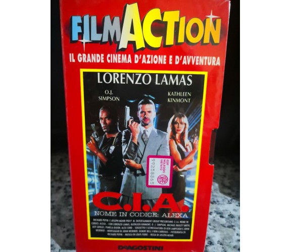 C.I.A. Lorenzo Lamas - film action - 1992 - DeAgostini -F