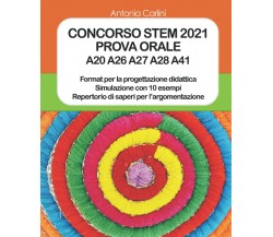 CONCORSO STEM 2021: PROVA ORALE A20 A26 A27 A28 A41 di Antonia Carlini,  2021,  