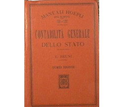 CONTABILITÀ GENERALE DELLO STATO - E. Bruni ( 1914)