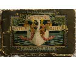 Calendarietto Cantori vati e mitici di Profumeria Sirio Milano,  1926,  Ee.vv.