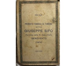 Calendarietto Ditta Giuseppe Sifo di Giuseppe Sifo,  1928,  Aa.vv.