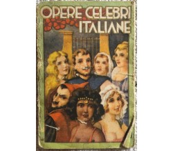 Calendarietto Opere celebri italiane di Aa.vv.,  1947,  Ee.vv.