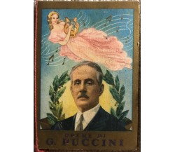 Calendarietto Opere di G. Puccini di Aa.vv.,  1951,  Saccini G. Parrucchiere