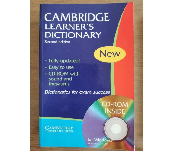 Cambridge learner's dictionary - AA. VV. - Cambridge - 2004 - AR