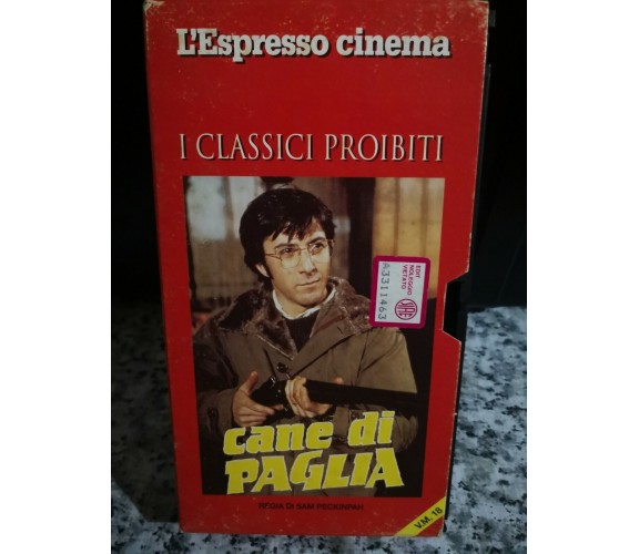  Cane di paglia - con Dustin Hoffman - vhs - 1971 - l'espresso cinema -F