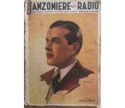Canzoniere della Radio nr.20 1941	di Aa.vv., 1941, Ee.vv.