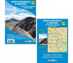  Carta escursionistica Parco Nazionale d’Abruzzo. Monti Marsicani, Mainarde, Mon