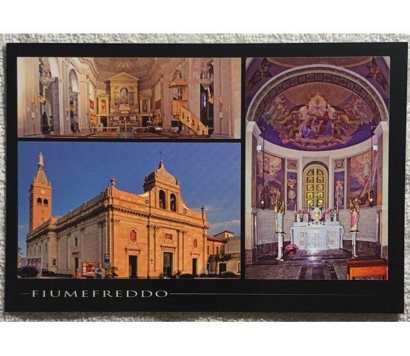 Cartolina Chiesa Madre Fiumefreddo di Sicilia di Aa.vv.,  2011,  Edizioni Enjoy