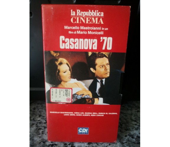 Casanova 70 - vhs - 1975 - La repubblica -F