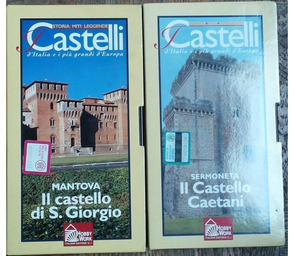 Castelli d'Italia e i più grandi d'Europa - Hobby & Work - VHS - R