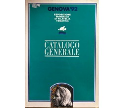 Catalogo generale Genova '92 (filatelia), 1992, EMFT