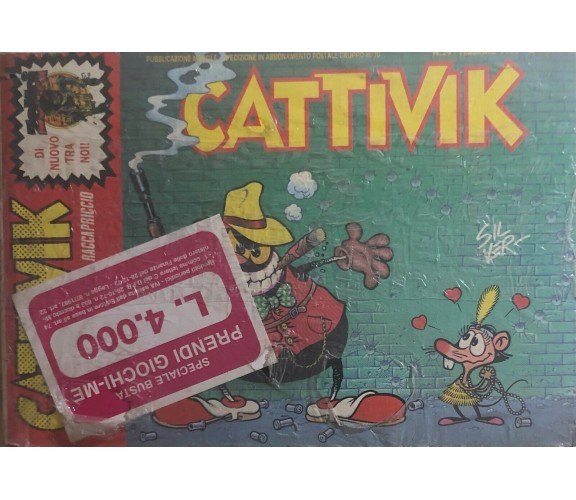 Cattivik n.7-29-36 di Aa.vv., 1992, Edizioni Macchia Nera