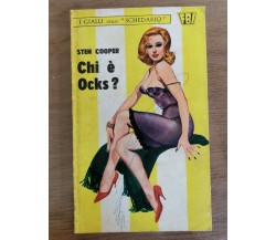 Chi è Ocks? - S. Cooper - F.B.I. - 1965 - AR