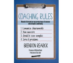 Coaching rules - Brendon Rearik - Extempora, 2021